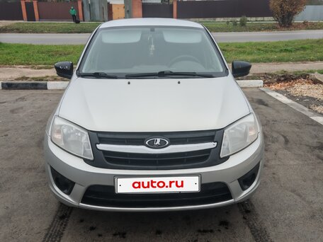 2016 Lada (ВАЗ) Granta I, серебристый, 345000 рублей, вид 1