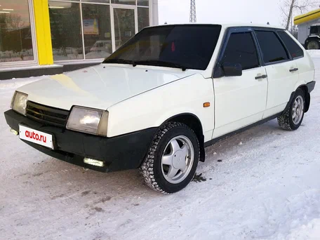 2000 Lada (ВАЗ) 21093i, белый, вид 1