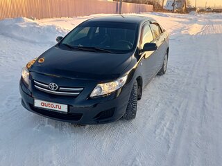 2009 Toyota Corolla X (E140, E150), чёрный, 1100000 рублей, вид 2