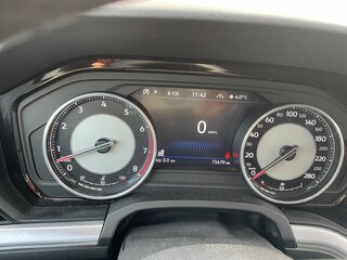 2018 Volkswagen Touareg III, синий, 4350000 рублей, вид 5