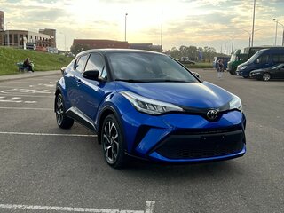 2020 Toyota C-HR I Рестайлинг, синий, 2400000 рублей, вид 3