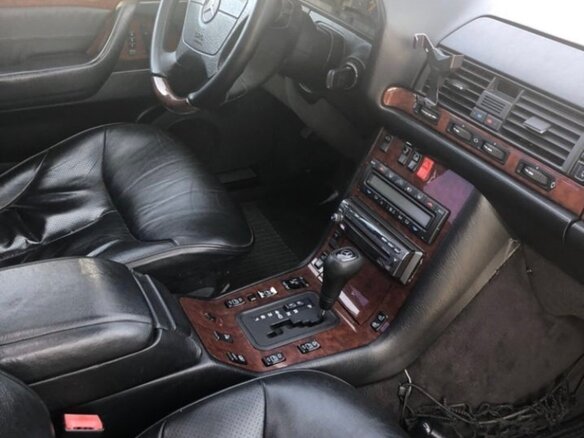1998 Mercedes-Benz S-Класс 320 III (W140) Рестайлинг, синий, 1500000 рублей - вид 6