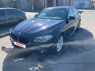 2014 BMW 5 серии 520i VI (F10/F11/F07) Рестайлинг, чёрный, 1900000 рублей, вид 2