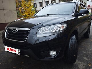 2011 Hyundai Santa Fe II Рестайлинг, чёрный, 1130000 рублей, вид 5