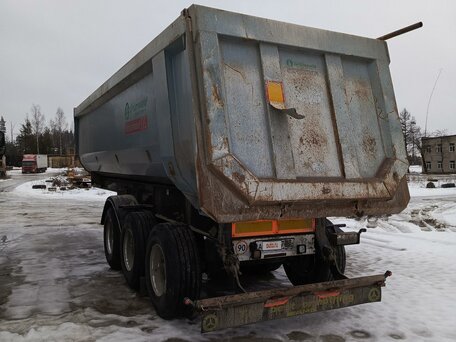 2012 Grunwald Полуприцеп самосвальный, серый, 1500000 рублей, вид 3