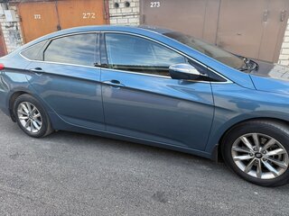 2015 Hyundai i40 I Рестайлинг, синий, 1520000 рублей, вид 2