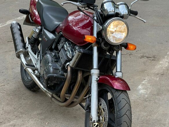 1994 Honda CB 400 Super Four, пурпурный, 300000 рублей - вид 7