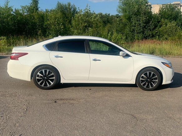 2018 Nissan Altima V (L33) Рестайлинг, белый, 1593000 рублей - вид 2