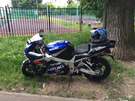 2002 Suzuki GSX-R 1000, чёрный, 250000 рублей, вид 1