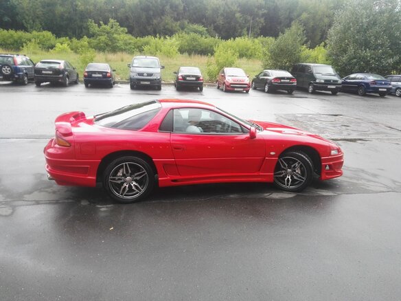 1992 Mitsubishi GTO I (Z16A), красный - вид 1