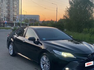 2020 Toyota Camry VIII (XV70), чёрный, 3490000 рублей, вид 5