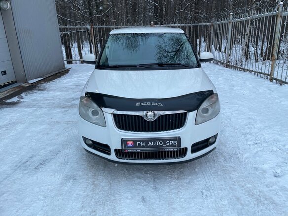 2008 Skoda Fabia II, белый - вид 7