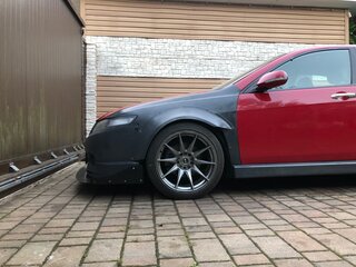 2007 Honda Accord Type-S Type S VII Рестайлинг, красный, 830000 рублей, вид 4
