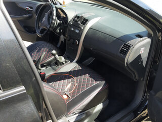 2008 Toyota Corolla X (E140, E150), чёрный, 1150000 рублей, вид 5