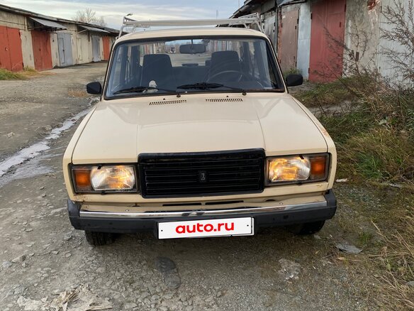 1997 Lada (ВАЗ) 2107, бежевый, 85000 рублей - вид 1