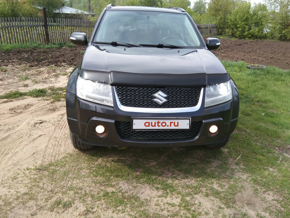 2008 Suzuki Grand Vitara II Рестайлинг, чёрный