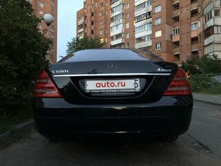 2007 Mercedes-Benz S-Класс 500 Long V (W221), чёрный, 1550000 рублей, вид 3