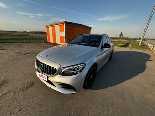 2019 Mercedes-Benz C-Класс AMG 43 AMG IV (W205) Рестайлинг, серебристый, 6700000 рублей, вид 2