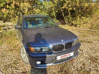 2003 BMW 3 серии 320i IV (E46) Рестайлинг, синий, 620000 рублей, вид 1