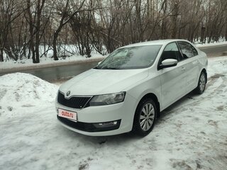 2019 Skoda Rapid I Рестайлинг, белый, 1250000 рублей, вид 3