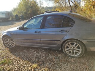 2003 BMW 3 серии 320i IV (E46) Рестайлинг, синий, 620000 рублей, вид 4