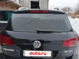 2010 Volkswagen Touareg II, чёрный, 2300000 рублей, вид 4