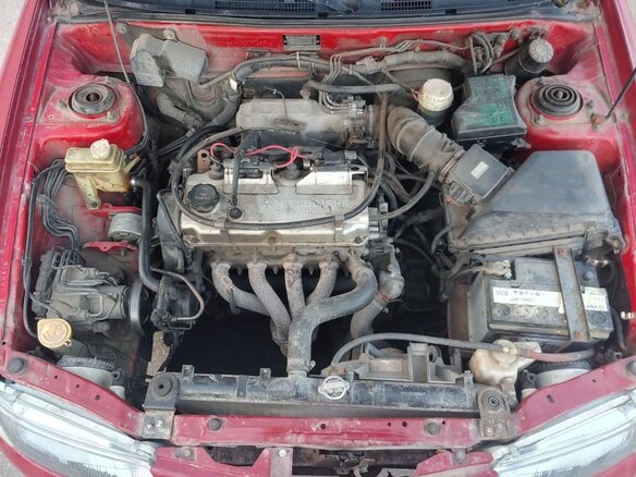 1997 Mitsubishi Carisma I, красный, 89000 рублей - вид 7