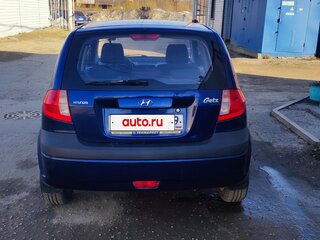 2007 Hyundai Getz I Рестайлинг, синий, 495000 рублей, вид 3