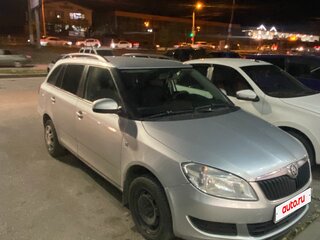 2013 Skoda Fabia II Рестайлинг, серый, 730000 рублей, вид 4
