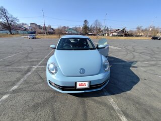 2012 Volkswagen Beetle II (A5), голубой, 1300000 рублей, вид 3