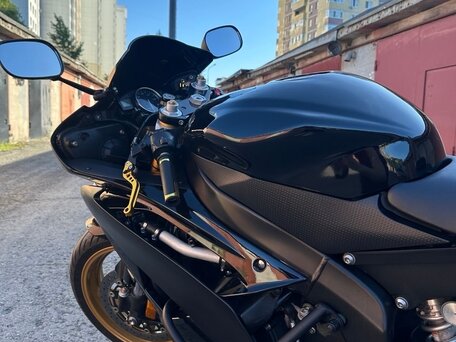 2009 Yamaha YZF-R6, чёрный, 720000 рублей, вид 3