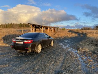 2014 Toyota Camry VII (XV50), чёрный, 2055555 рублей, вид 5