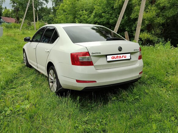 2013 Skoda Octavia III (A7), белый, 915000 рублей - вид 3
