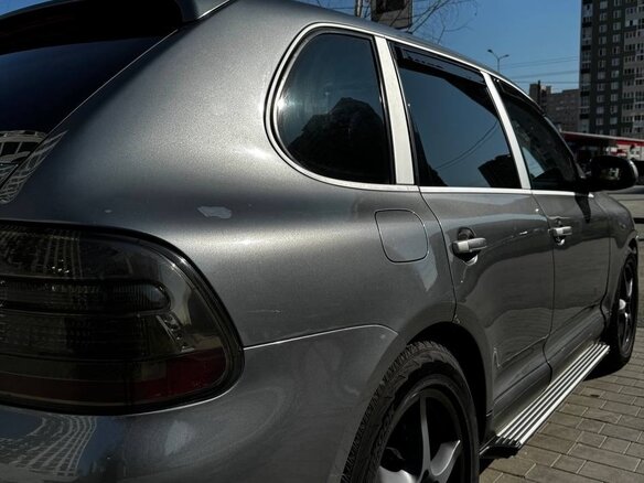 2003 Porsche Cayenne Turbo I (955), серый, 955000 рублей - вид 14