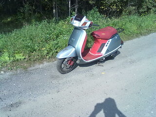 1984 Honda Lead 50, серый, 44000 рублей, вид 1
