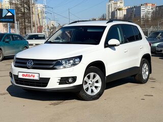 2012 Volkswagen Tiguan I Рестайлинг, белый, 1250000 рублей, вид 1
