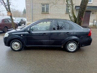 2011 Chevrolet Aveo I Рестайлинг, чёрный, 350000 рублей, вид 3