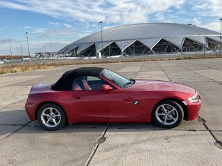 2006 BMW Z4 I (E85/E86) Рестайлинг, красный, 2400000 рублей, вид 4