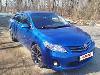 2010 Toyota Corolla X (E140, E150) Рестайлинг, синий, 960000 рублей, вид 1
