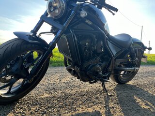 2021 Honda CMX 1100 Rebel, чёрный, 760000 рублей, вид 3