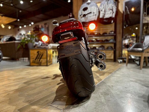 2023 Harley-Davidson Fat Boy, пурпурный, 3550000 рублей - вид 8