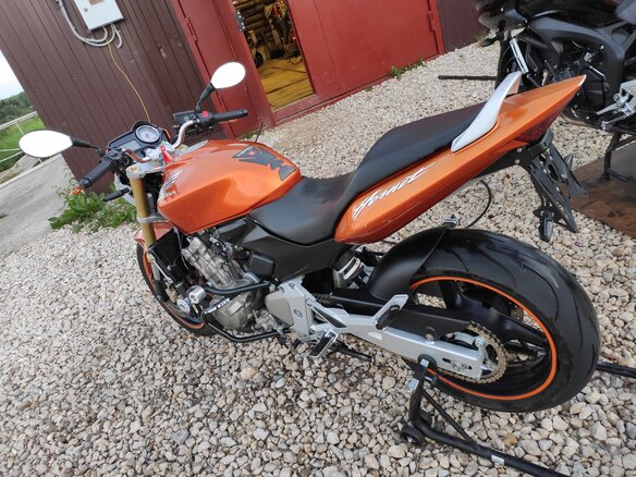 2006 Honda CB 600F Hornet, оранжевый - вид 4