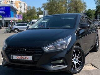 2018 Hyundai Solaris II, чёрный, 1549000 рублей, вид 3