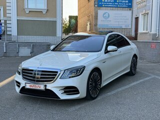 2018 Mercedes-Benz S-Класс 450 VI (W222, C217) Рестайлинг, белый, 5200000 рублей, вид 3