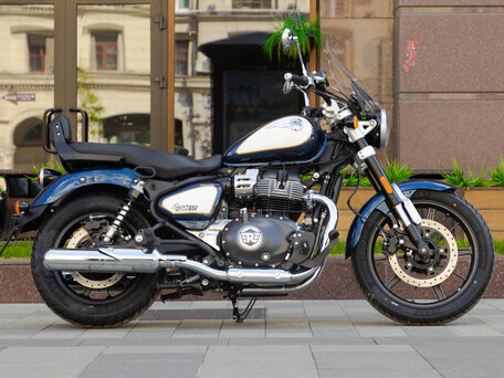 2026 Royal Enfield Super Meteor, синий, 783000 рублей, вид 5