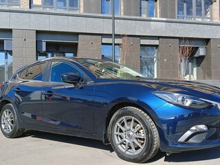 2015 Mazda Axela III, синий, 1400000 рублей, вид 4