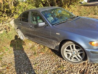 2003 BMW 3 серии 320i IV (E46) Рестайлинг, синий, 620000 рублей, вид 2