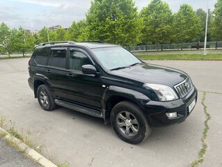 2008 Toyota Land Cruiser Prado 4-speed 120 Series Рестайлинг, чёрный, 2600000 рублей, вид 3