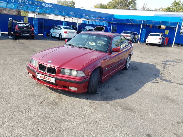 1992 BMW 3 серии 320i III (E36), красный - вид 7