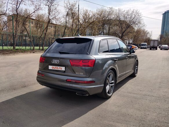 2016 Audi Q7 II (4M), серый, 3650000 рублей - вид 8